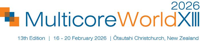 Day 1 Multicore World 2026 Monday 16 Feb logo